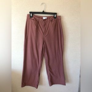 Old Navy Cropped Mauve Pants